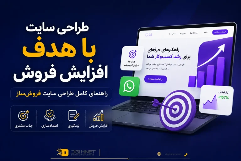 طراحی سایت با هدف افزایش فروش؛ چه بخش‌هایی باید داشته باشد؟